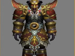 heavy armor set - cowman 09 3D Model
