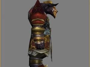 heavy armor set - cowman 09 3D Model