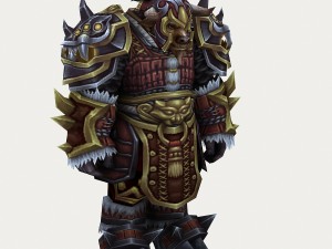 heavy armor set - cowman 10 3D 모델