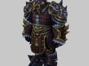 heavy armor set - cowman 10 Modèle 3D
