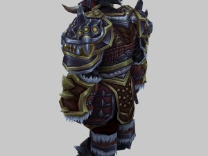 heavy armor set - cowman 10 Modèle 3D