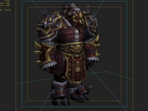heavy armor set - cowman 10 Modèle 3D