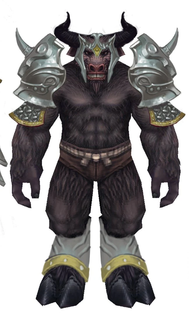 heavy armor set - cowman 11 3D Model .c4d .max .obj .3ds .fbx .stl .blend