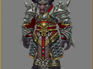 heavy armor set - cowman 11 Modèle 3D