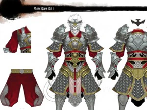 heavy armor set - cowman 11 3D Model