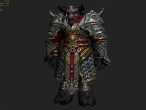 heavy armor set - cowman 11 Modèle 3D