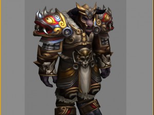 heavy armor set - cowman 12 3D Model