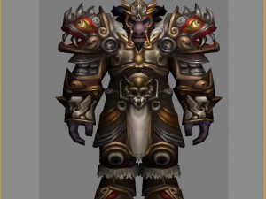 heavy armor set - cowman 12 3D Model