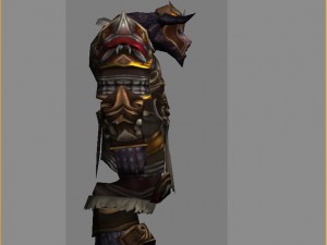 heavy armor set - cowman 12 3D Model