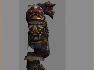 heavy armor set - cowman 12 3D Model