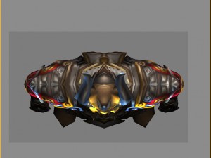 heavy armor set - cowman 12 3D Model