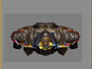 heavy armor set - cowman 12 3D Model