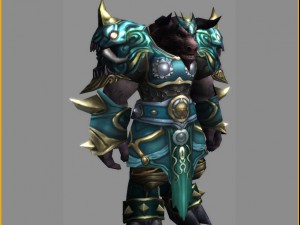 heavy armor set - cowman 13 Modèle 3D