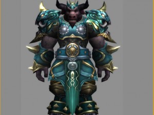 heavy armor set - cowman 13 Modèle 3D