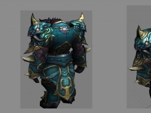 heavy armor set - cowman 13 Modèle 3D