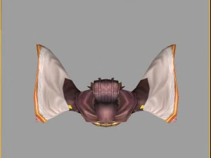 low poly 3d women - allah 3D Model