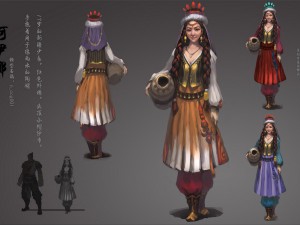 low poly 3d women - ainina Modèle 3D