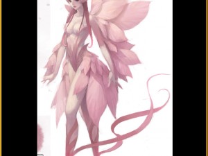 low poly 3d women - perfumes 3D Model