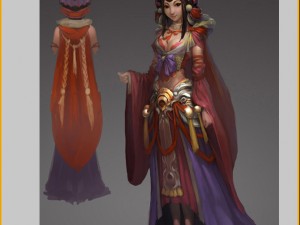 low poly 3d women - shame 3D Модель