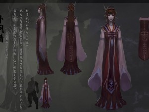 low poly 3d women - bu wenqing 3D Model