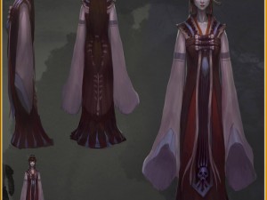 low poly 3d women - bu wenqing Modello 3D