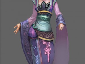 low poly 3d women - dongshi yi supposed 3D मॉडल