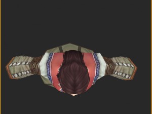 low poly 3d women - women in fengxian village 3D Model