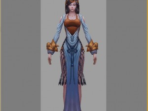 low poly 3d women - foxmyles 3D 模型