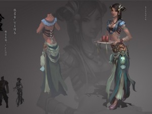 low poly 3d women - mercy star 3D Модель