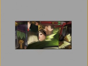 low poly 3d women - lady lotus 3D मॉडल