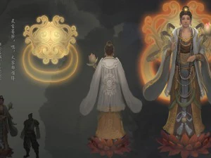 низькому полі 3d жінки - Будда Лінь Цзі 3D Модель