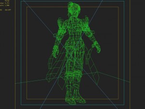 low poly 3d women - raksha women Modèle 3D