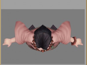 low poly 3d women - shade Model 3D