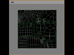 low poly 3d women - flower girl 3D Model