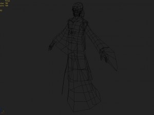 low poly 3d women - women phantom Modelo 3D