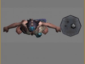 low poly 3d women - the maid 1 3D Model