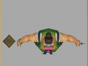 low poly 3d women - servant 3D Model