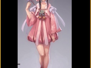 low poly 3d women - peach girl 3D Модель