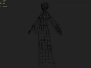 low poly 3d women - siege girls 3D Model