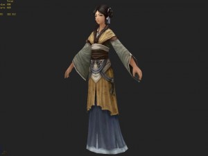 low poly 3d women - siege girls 3D मॉडल