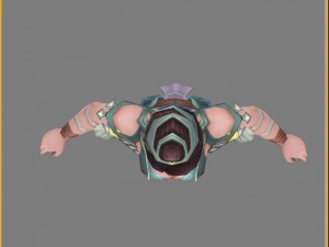 low poly 3d women - invite month Modèle 3D
