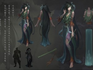 low poly 3d women - ye ling fairy Modelo 3D