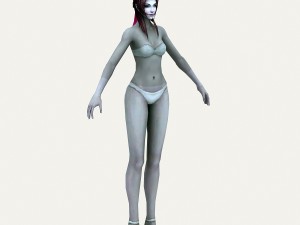 bikini girl 03 Modelo 3D