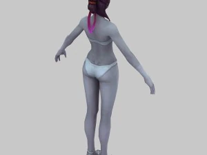 bikini girl 03 3D Model