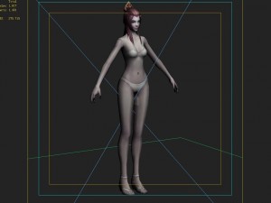 bikini girl 03 3D Model