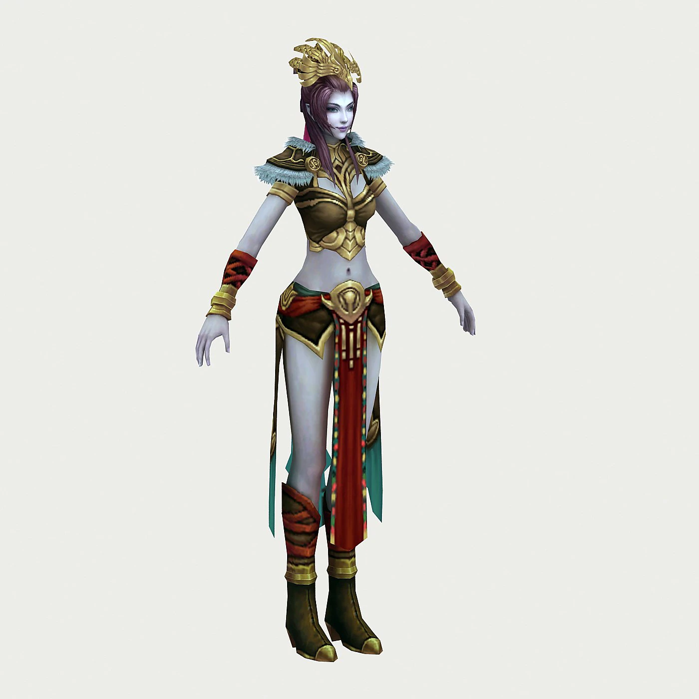 cloth women clothing 11 3D Model .c4d .max .obj .3ds .fbx .stl .blend 