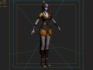 cloth women clothing 13 3D Model