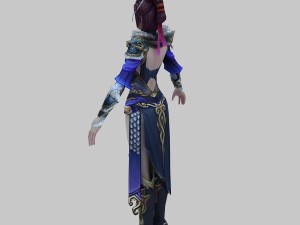 cloth ladies 14 3D Model