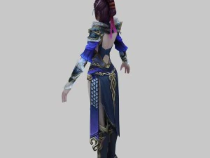 cloth ladies 14 3D Model