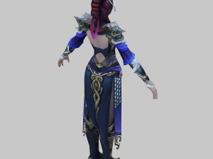 cloth ladies 14 3D Model